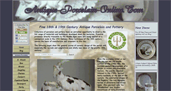 Desktop Screenshot of antique-porcelain-online.com